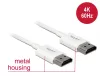 Delock HDMI 2.0 Premium 4K kábel, 4.5m fehér (85139)