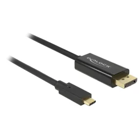 Delock USB C - Displayport kábel 4K 60HZ 2m (85256)