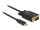 Delock USB-C - VGA kábel 1m (85261)