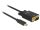 Delock USB-C - VGA kábel 2m (85262)
