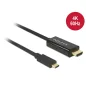 Delock USB C - HDMI kábel 4K 60HZ 3m (85292)