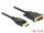 Delock Displayport 1.2 - DVI-D 24+1 kábel 2m (85313)