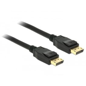 Delock DisplayPort 1.2 4K 60HZ kábel 0.5m (85506)