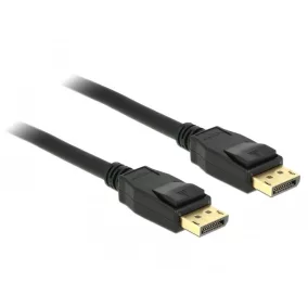 Delock DisplayPort 1.2 4K 60HZ kábel 0.5m (85506)