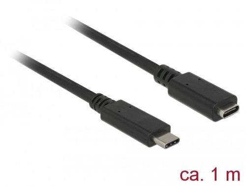 Delock USB Type-C hosszabbító kábel 1m (85533)