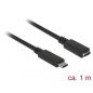 Delock USB C hosszabbító kábel 1m (85533)