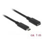 Delock USB C hosszabbító kábel 1m (85533)