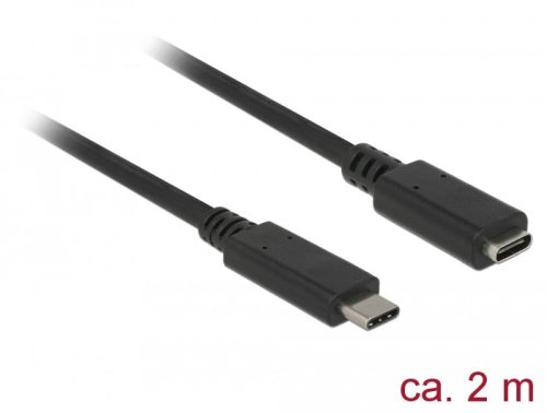 Delock USB Type-C hosszabbító kábel 2m (85542)