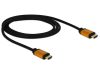 Delock Ultra HDMI 2.1 8K 60Hz 48Gbps kábel 0.5m (85726)