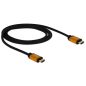 Delock Ultra HDMI 2.1 8K 60Hz 48Gbps kábel 0.5m (85726)