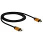Delock Ultra HDMI 2.1 8K 60Hz 48Gbps kábel 0.5m (85726)