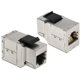   Delock Keystone modul, RJ45-aljzat - RJ45-aljzat Cat.6 (86141)