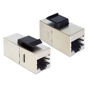   Delock Keystone modul, RJ45-aljzat - RJ45-aljzat, Cat.5e kisméretű (86204)