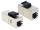 Delock Keystone modul, RJ45-aljzat - RJ45-aljzat, Cat.5e kisméretű (86204)