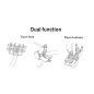 Delock Keystone modul RJ45-aljzat - LSA Cat.6A STP (86205)