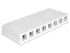 Delock Keystone falon kívüli doboz 8 port (86209)
