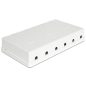 Delock Keystone falon kívüli doboz 6 port (86227)