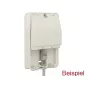 Delock Keystone Felületszerelt doboz 3 Port zárt (86262)