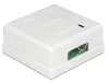 Delock Moduláris fali kimenet 2 Port Cat.6 (86269)