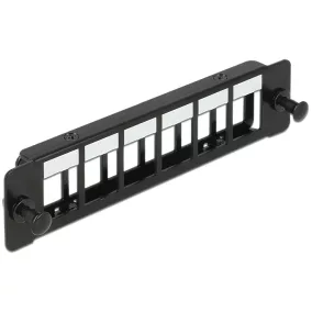 Delock Keystone rögzítőpanel, 6 port (86274)