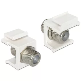 Delock Keystone modul F anya - F anya, fehér (86300)