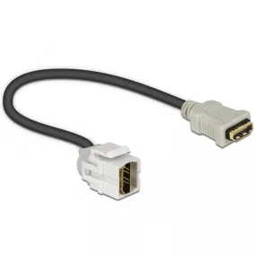   Delock Keystone modul HDMI anya - HDMI anya 250° kábellel (86328)