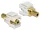 Delock Keystone Modul stereo jack 3.5 mm anya - anya, fehér (86336)