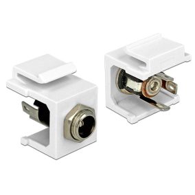 Delock Keystone 5.5x2.1 mm DC aljzat modul (86355)