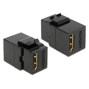 Delock Keystone modul HDMI 4K anya - anya, fekete (86366)