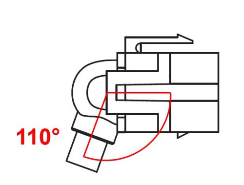 Delock Keystone modul mini DisplayPort anya - anya 110° (86374)