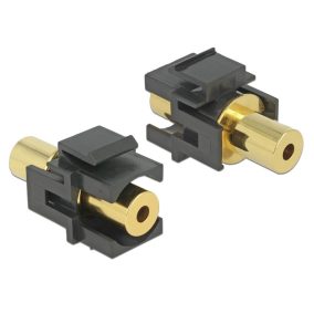  Delock Keystone Modul stereo jack 3.5 mm 4 pin anya - anya (86383)