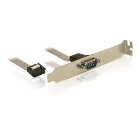 Delock DB9M (COM) 9PIN csatlakozó aljzat, 25cm (89108)