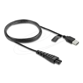 Delock USB - 5V kábel elektromos borotvákhoz 1.2m (90985)
