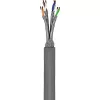 Goobay SFTP Cat6A 100% réz sodrott kábeldob 100m (96094)