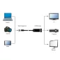   Gembird mini Displayport apa - HDMI anya 4K 30Hz adapter (A-mDPM-HDMIF4K-01)