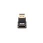 Lanberg HDMI 90 fokos fordító 8K 60Hz adapter (AD-HDMI-07)
