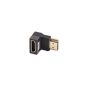 Lanberg HDMI 90 fokos fordító 8K 60Hz adapter (AD-HDMI-07)