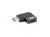 Lanberg HDMI 90 fokos jobbos 8K 60Hz adapter (AD-HDMI-09)