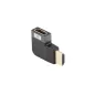 Lanberg HDMI 90 fokos jobbos 8K 60Hz adapter (AD-HDMI-09)