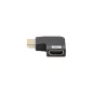 Lanberg HDMI 90 fokos jobbos 8K 60Hz adapter (AD-HDMI-09)