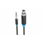   Vention XLR aljzat - 6.35 Jack stereo dugó 1m kábel (BBEBF)