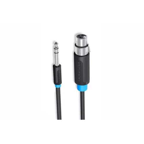 Vention XLR aljzat - 6.35 Jack stereo dugó 3m kábel (BBEBI)