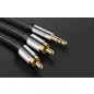 Vention jack 3.5 - 2db RCA sztereó audio kábel 3m (BCFBI)