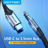 Vention USB C - 3.5 Jack kábel 1.5m (BGKHG)
