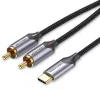 Vention USB-C – 2× RCA audio kábel 2m (BGUHH)