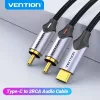 Vention USB-C – 2× RCA audio kábel 2m (BGUHH)