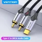 Vention USB-C – 2× RCA audio kábel 2m (BGUHH)