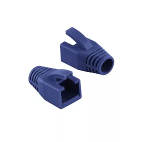   UTP RJ45 Cat6 Feszültségmentesítő Törésgátló, kék 1db