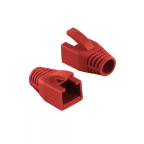   UTP RJ45 Cat6 Feszültségmentesítő Törésgátló, piros 1db
