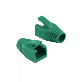   UTP RJ45 Cat6 Feszültségmentesítő Törésgátló, zöld 1db